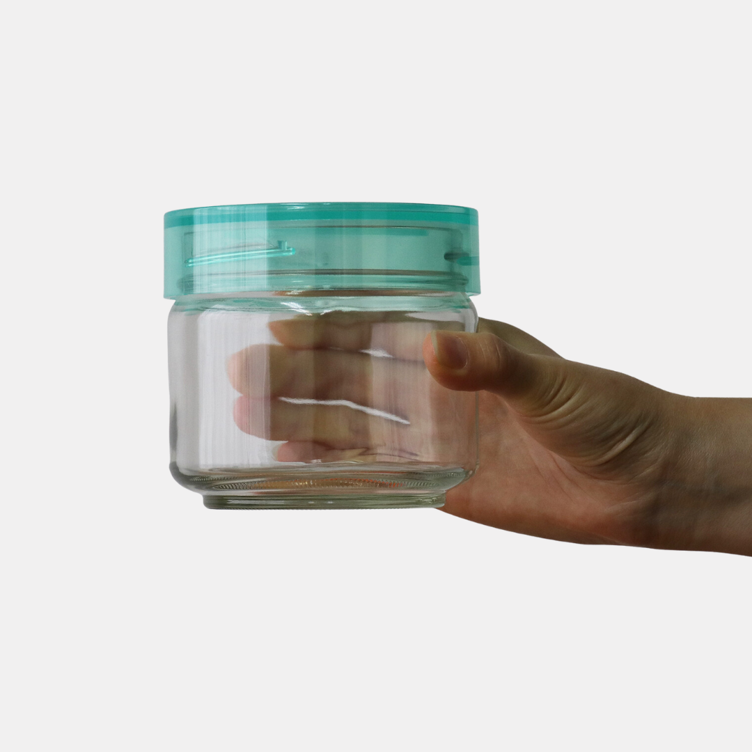 Aderia Small Glass Storage Jar