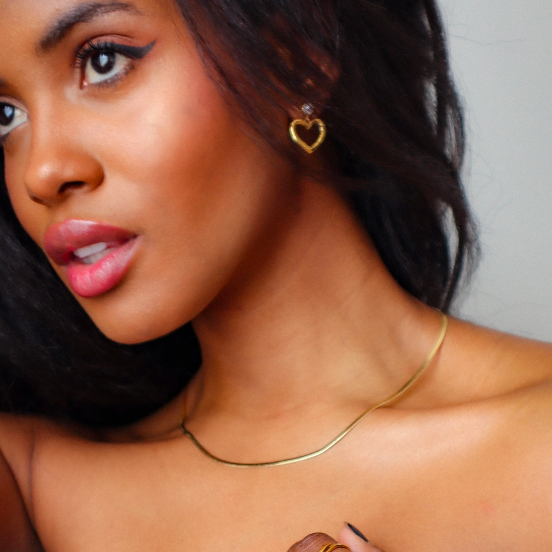 Gold Snake Chain Necklace
