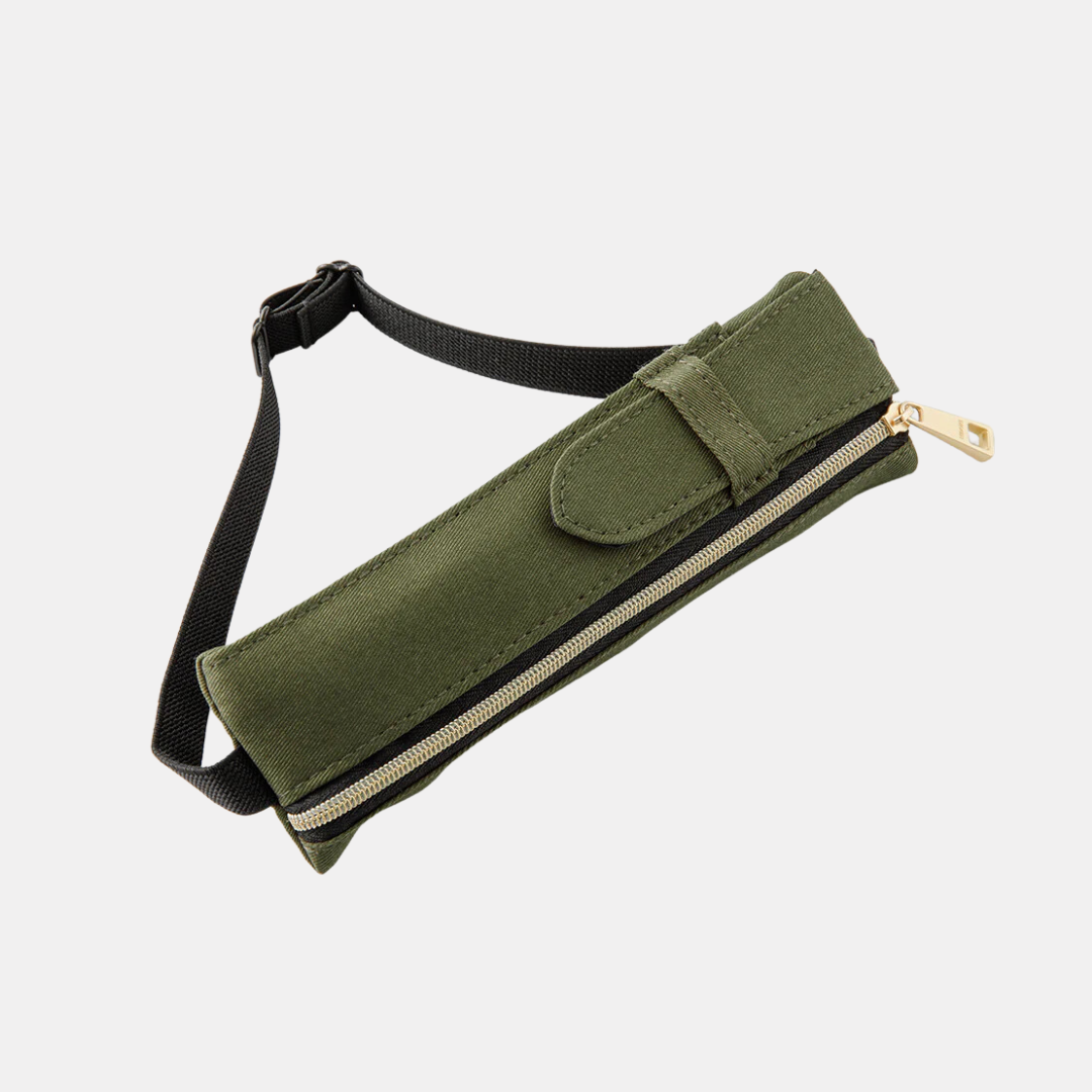 Khaki Book Band Pen Case