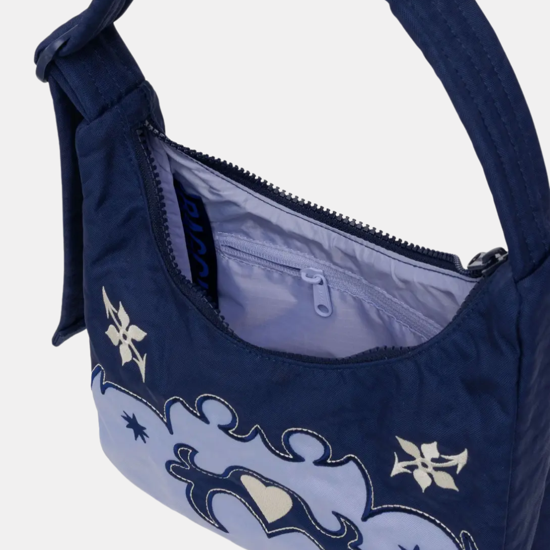 Western Applique Mini Nylon Shoulder Bag
