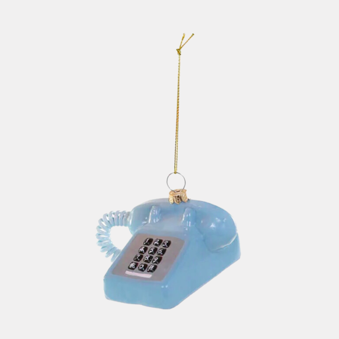 Retro Telephone Ornament