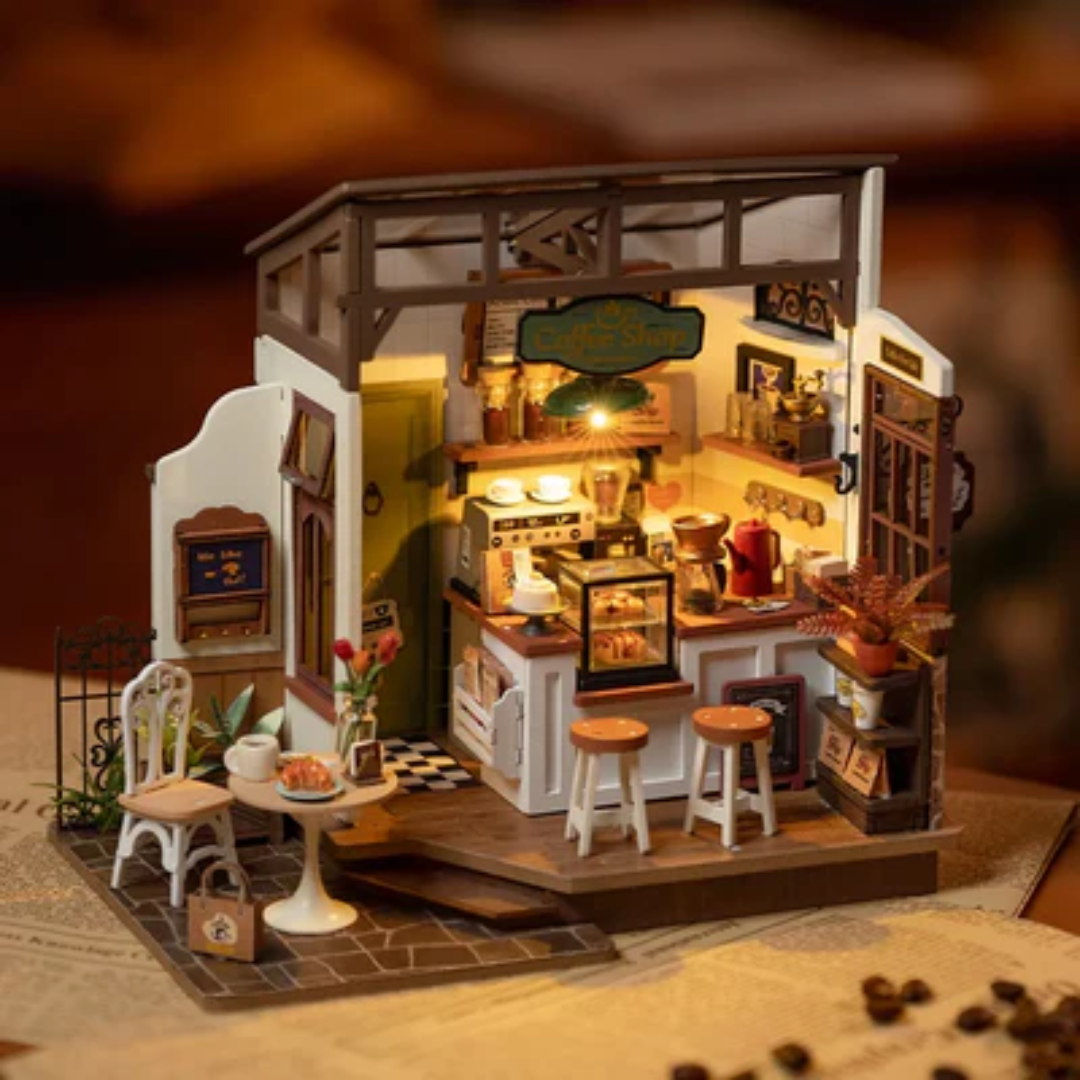 Slow Life Cafe DIY Miniature Kit