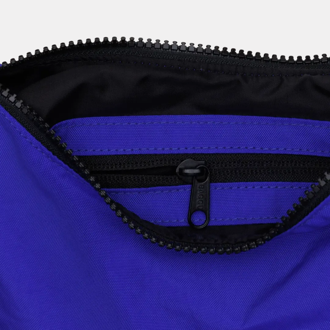 Lapis Small Nylon Crescent Bag