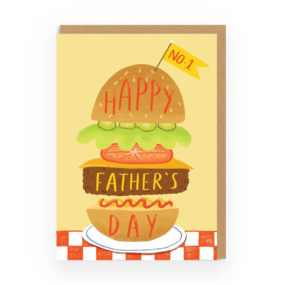 Father's Day Burger Card