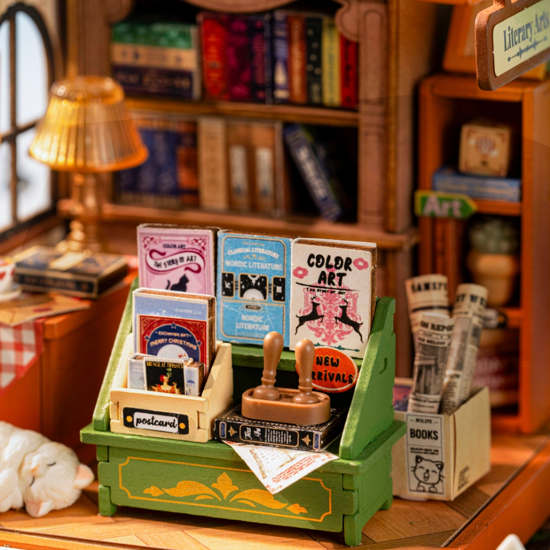 The Muse Bookshop DIY Miniature Kit