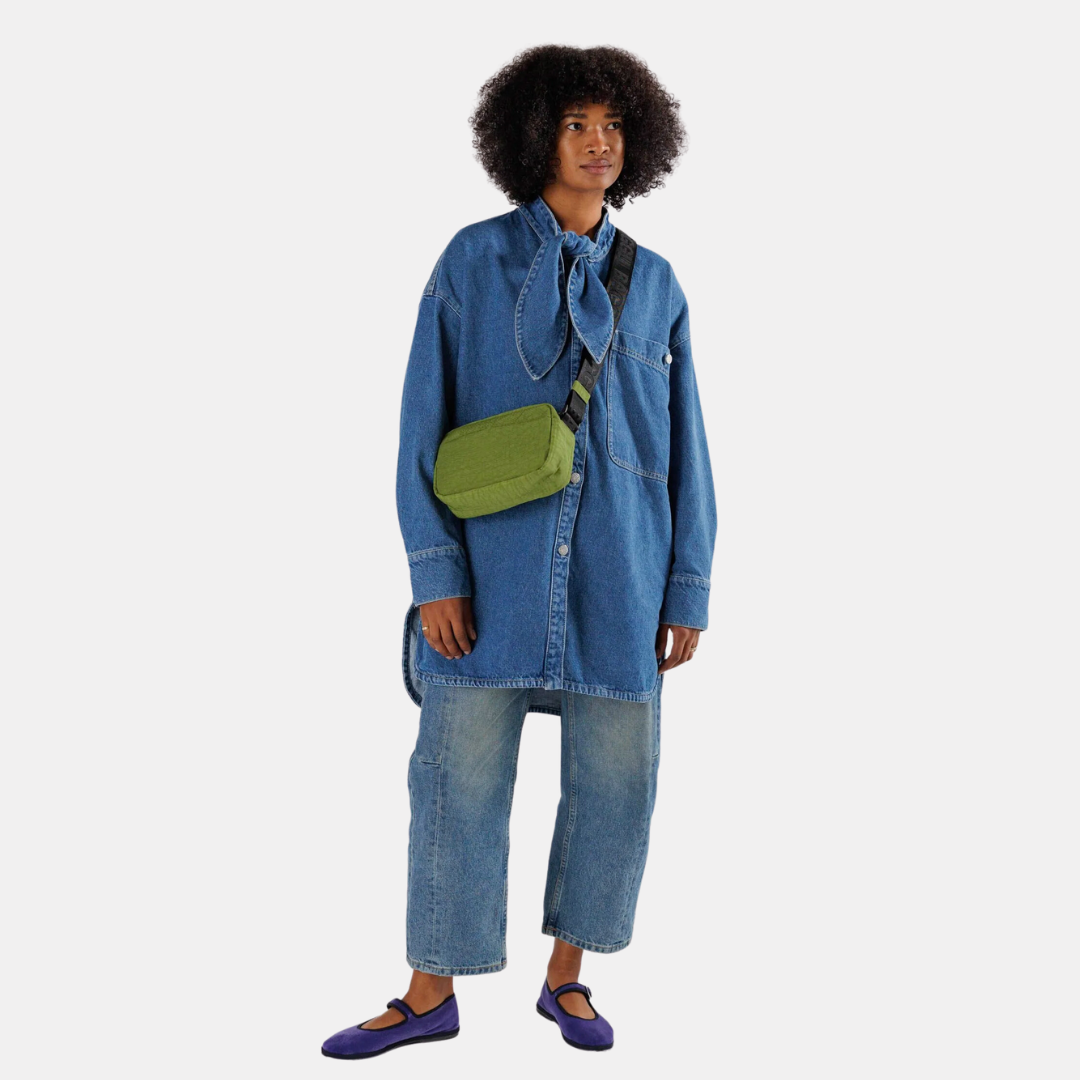 Avocado Camera Crossbody Bag
