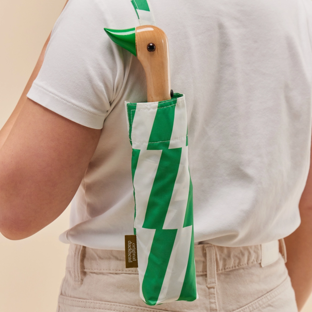 Kelly Green Bars Original Duckhead Umbrella