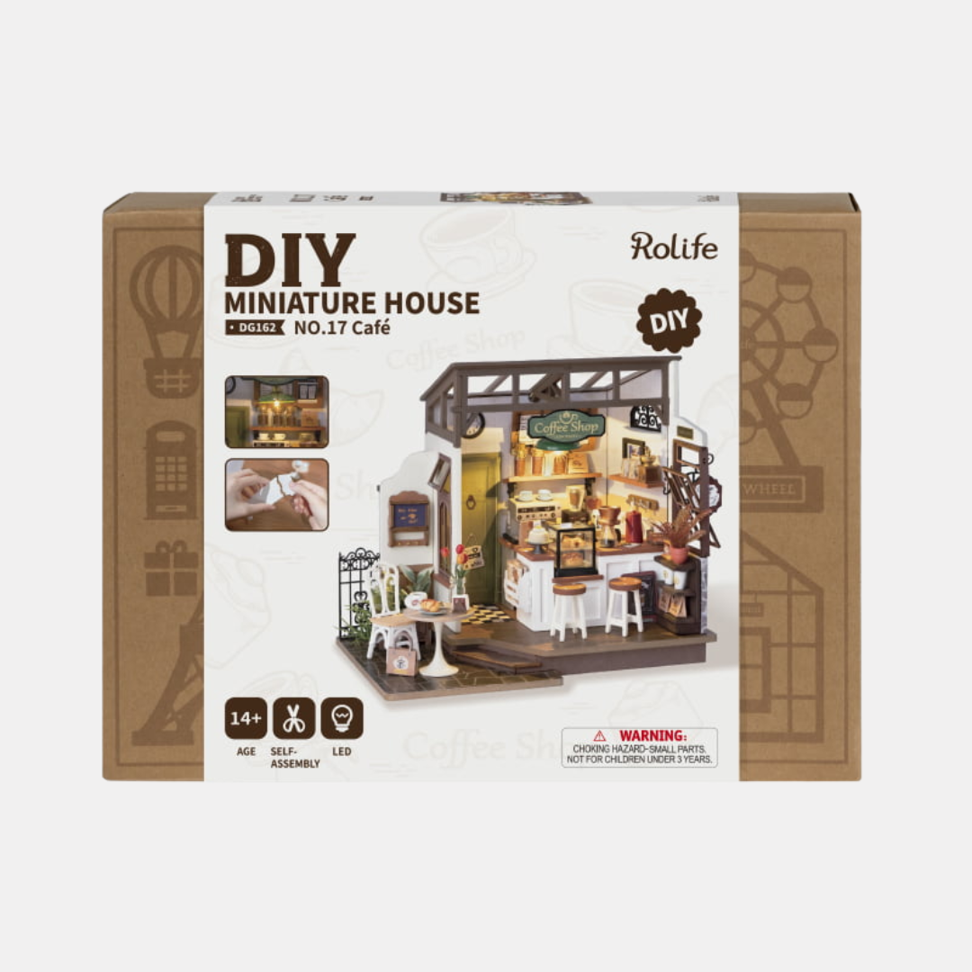 Slow Life Cafe DIY Miniature Kit
