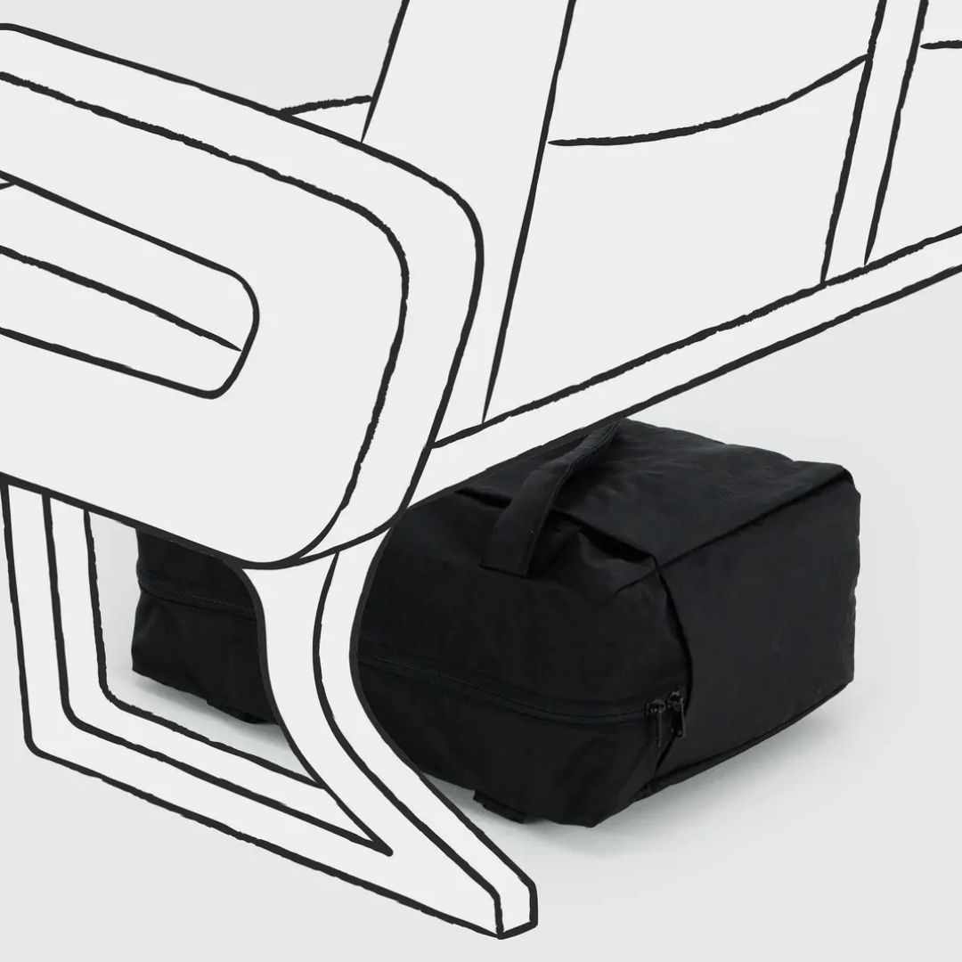 Black Small Cloud Carry-On