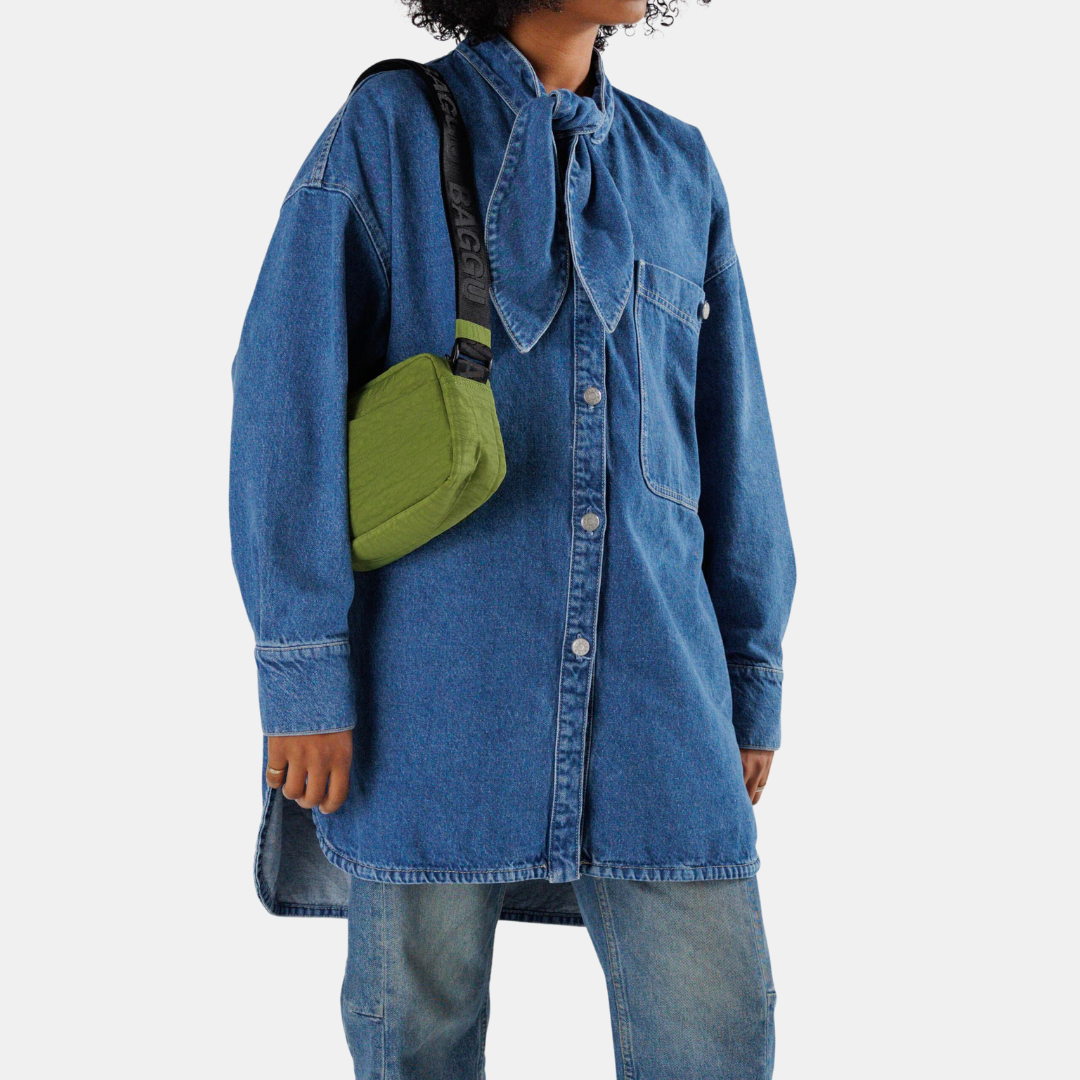 Avocado Camera Crossbody Bag