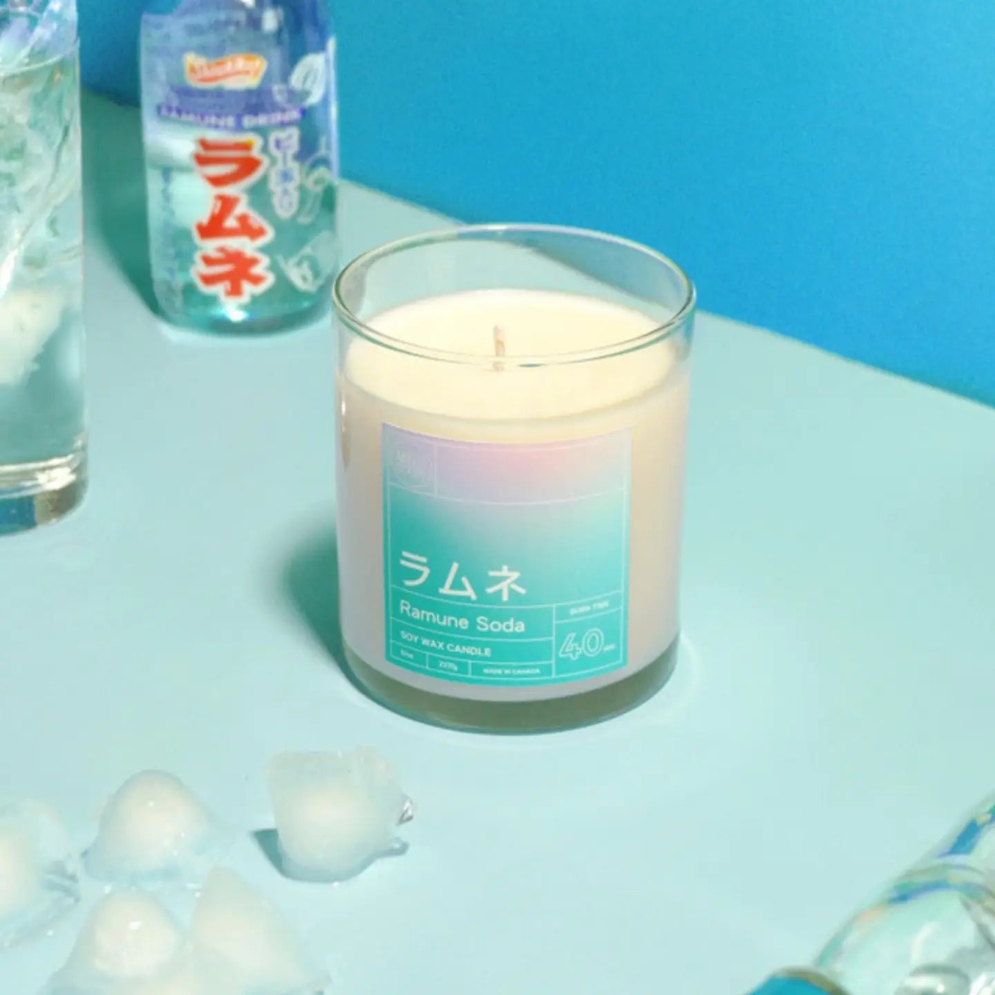 Japanese Ramune Soda Soy Candle