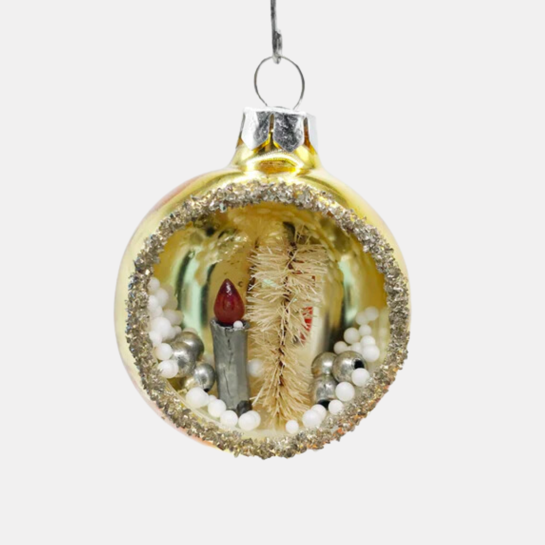Vintage Diorama Ornament