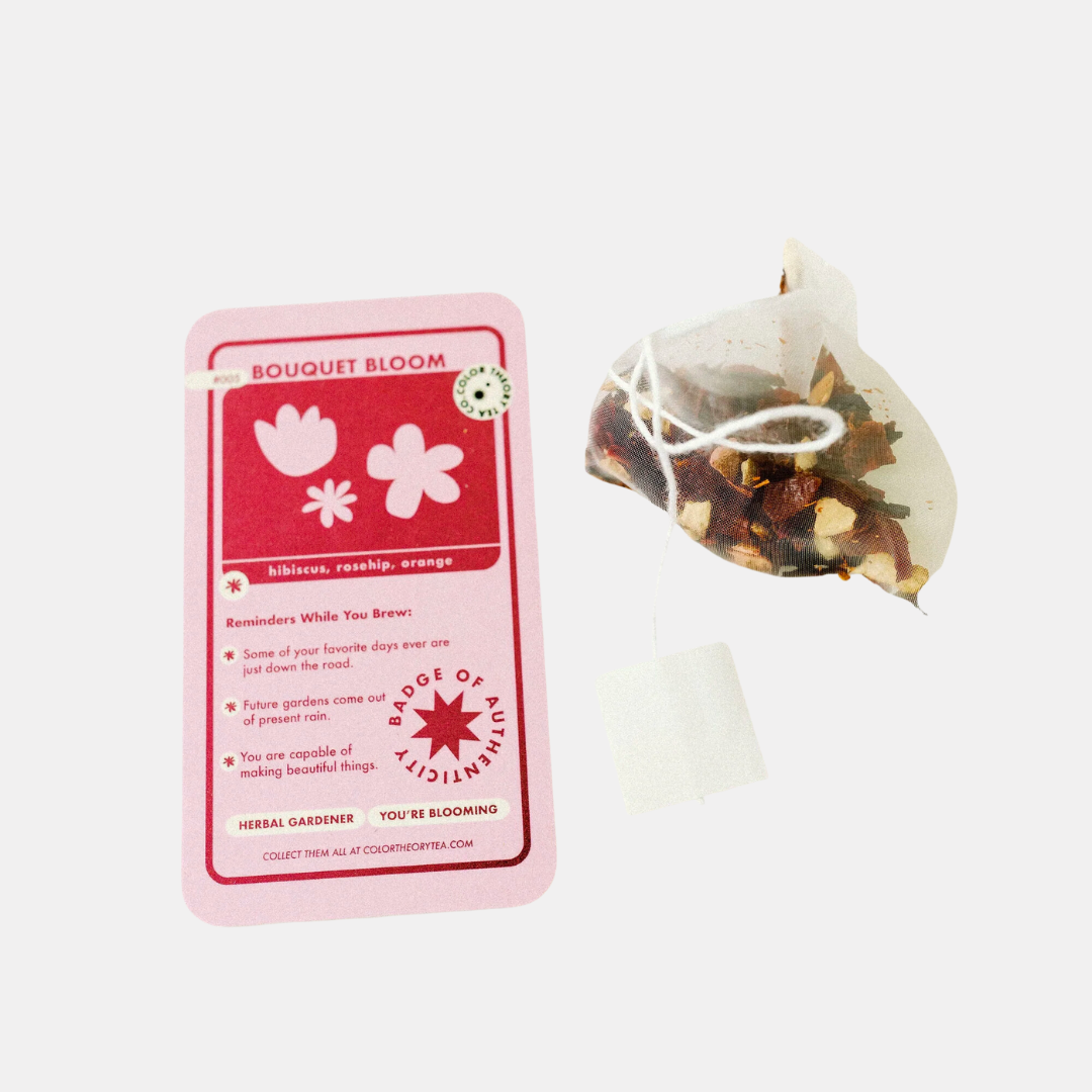 Bouquet Bloom Herbal Tea Sachets
