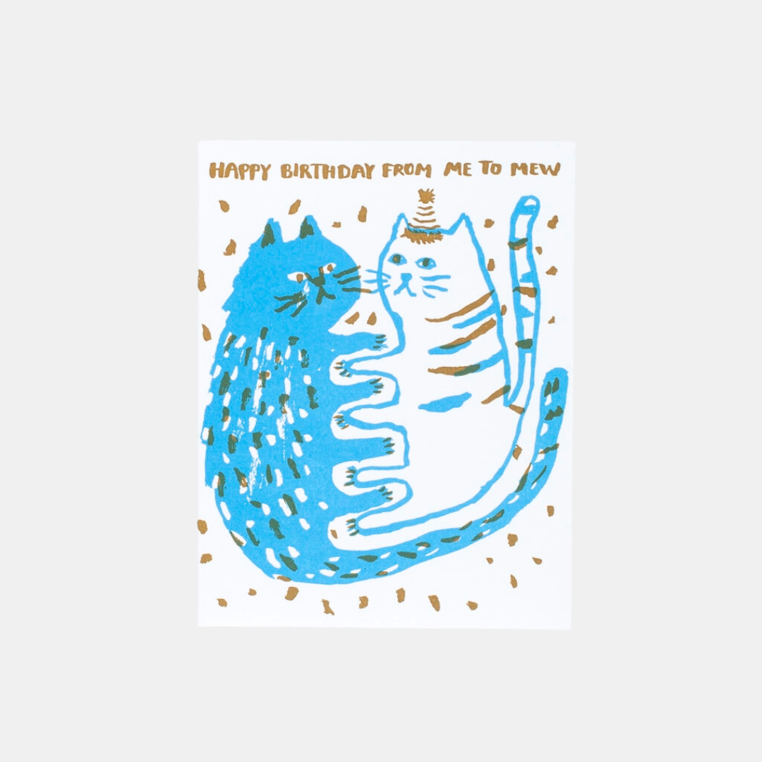 Happy Birthday From Me to Mew Card
