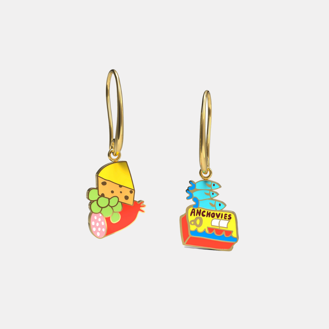 Charcuterie + Fish Earrings