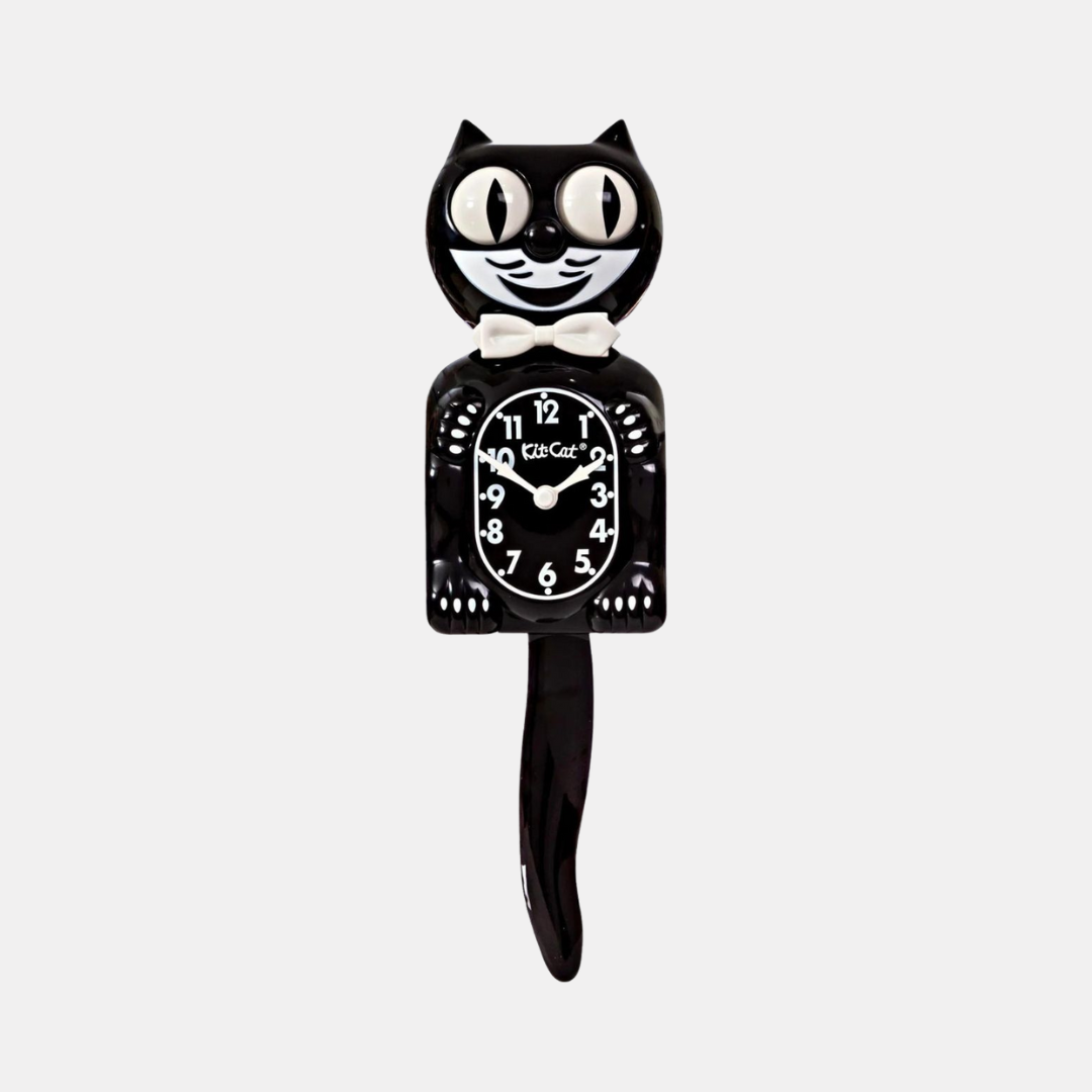 Classic Black Kit-Cat Klock