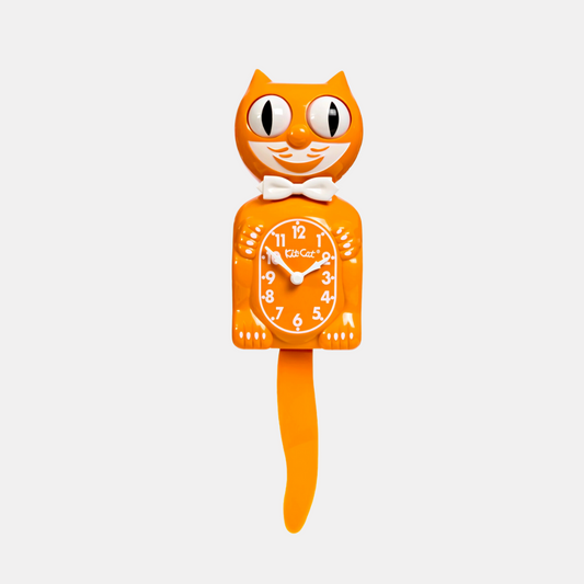 Festival Orange Kit-Cat Klock