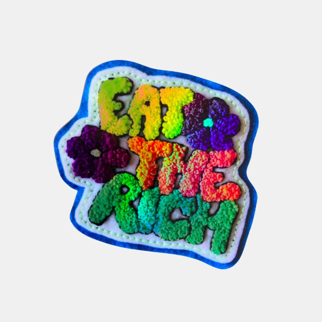 Eat The Rich Sticker