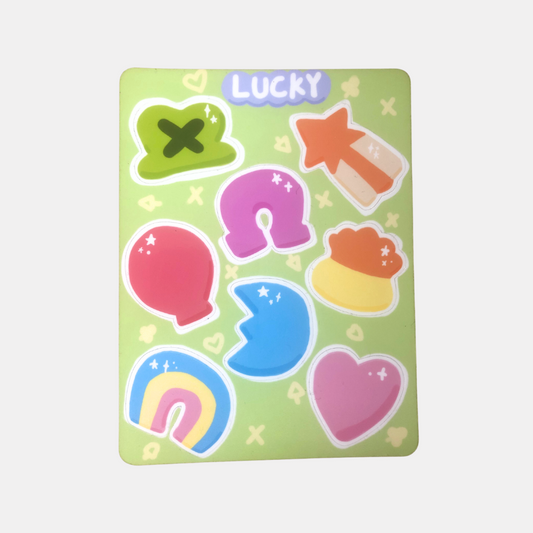 Lucky Charms Sticker Sheet