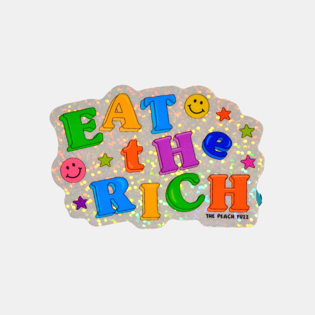 Eat The Rich Sticker