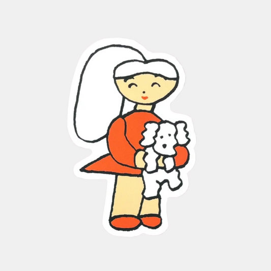 Girl Sticker
