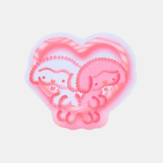 One Heart Sticker