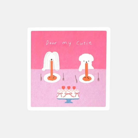 Dear My Cutie Sticker