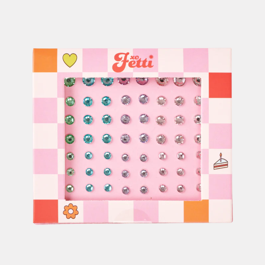 Pastel Face Gem Set