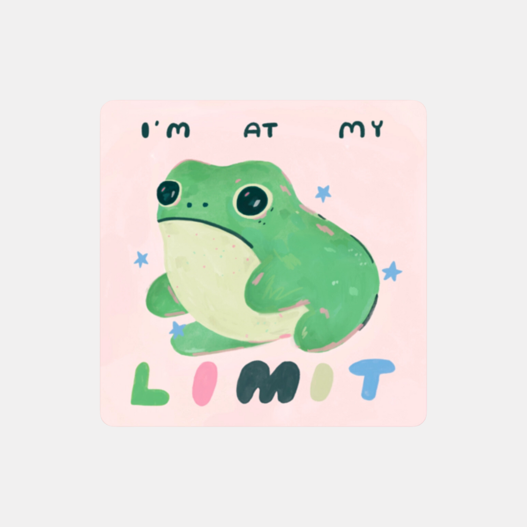 I'm At My Limit Sticker
