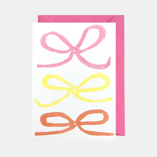 Three Bows Card
