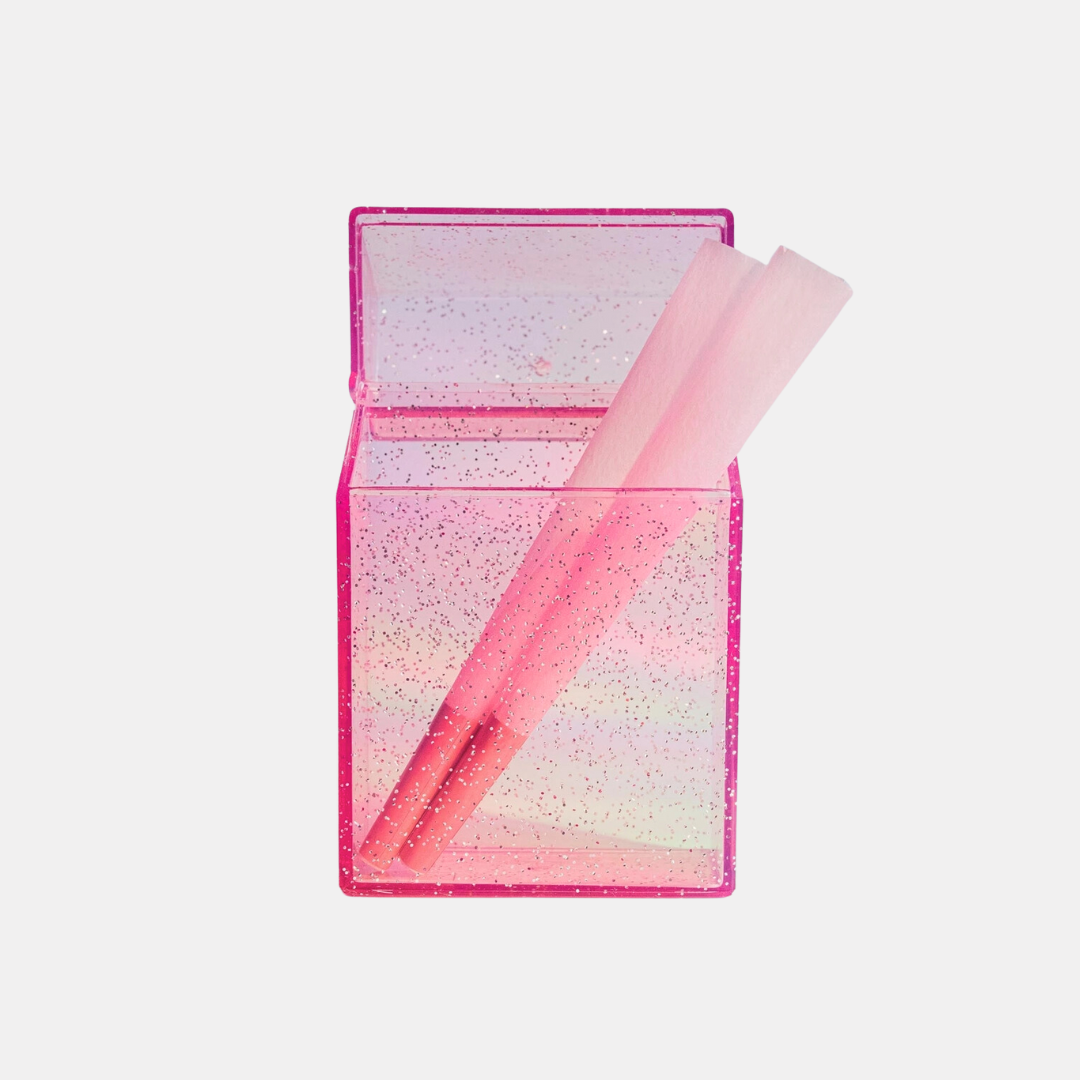 Pink Glitter Case