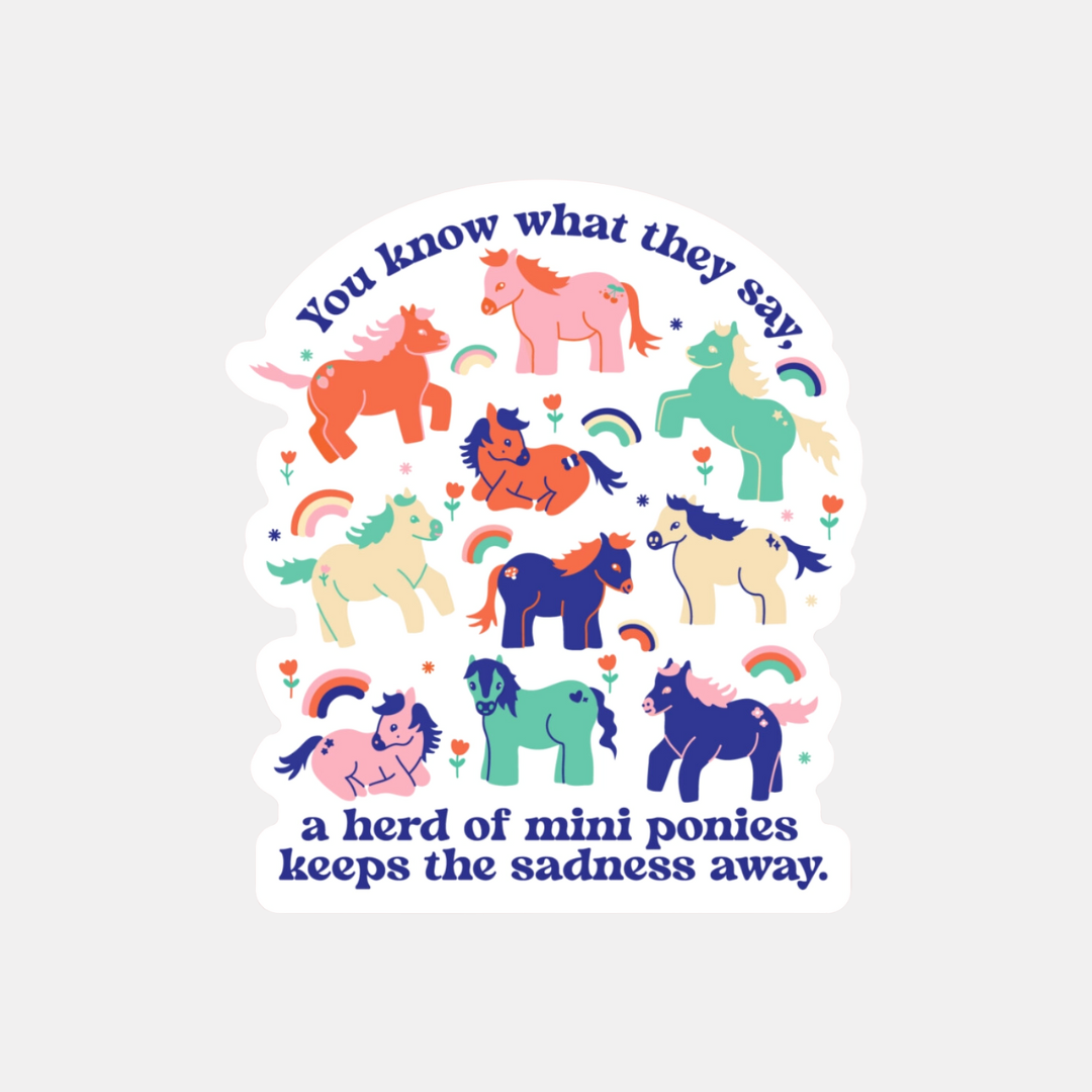 Mini Ponies Sticker