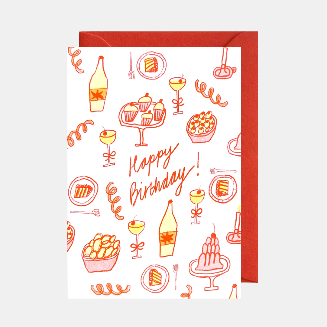Happy Birthday Party Card