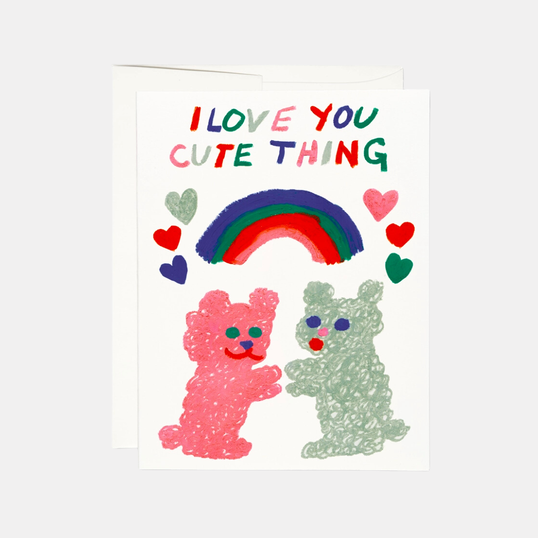 I Love You Cute Thing Card
