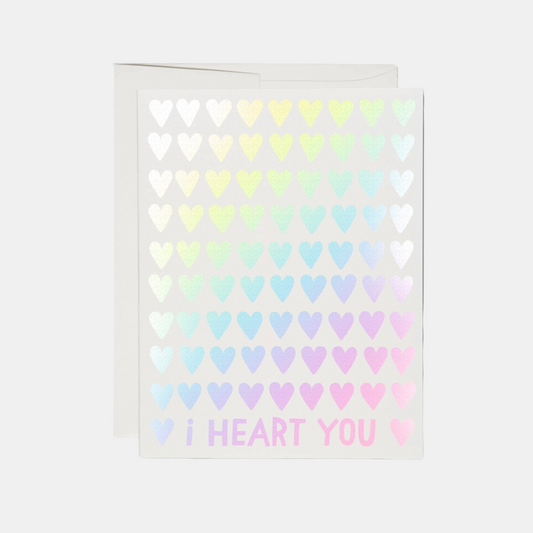 I Heart You Card