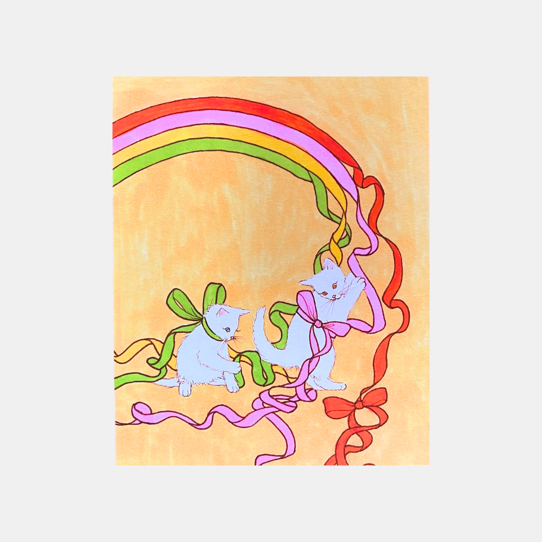 The RainBow After The Rain Print