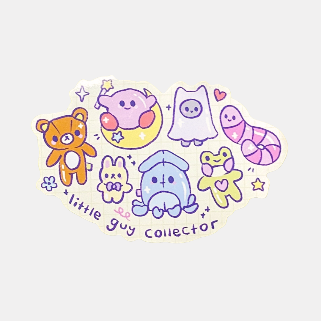 Little Guy Collector Sticker