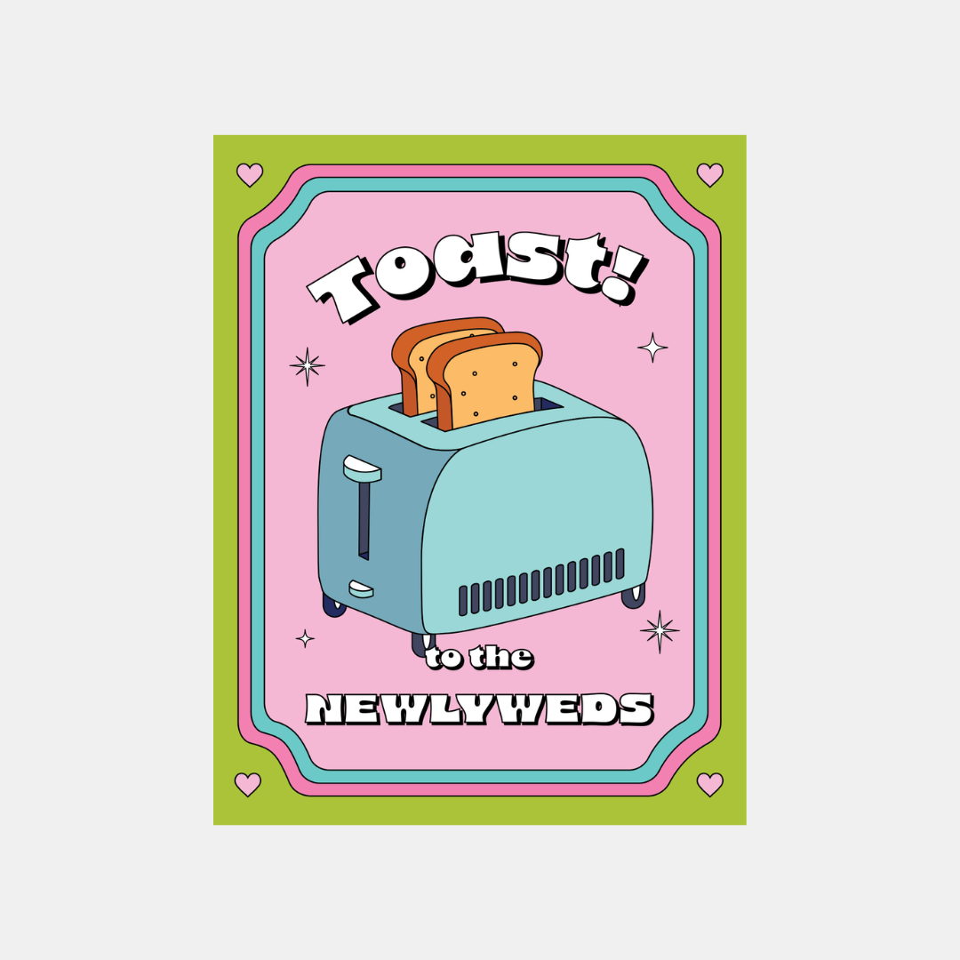 Toast To The Newlyweds Card
