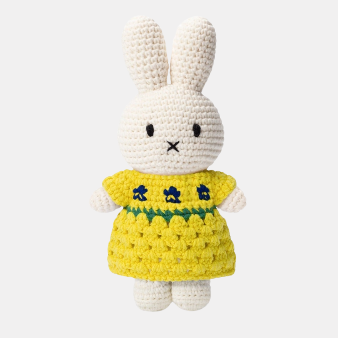 Miffy Van Gogh Irises Dress Crochet Plushie