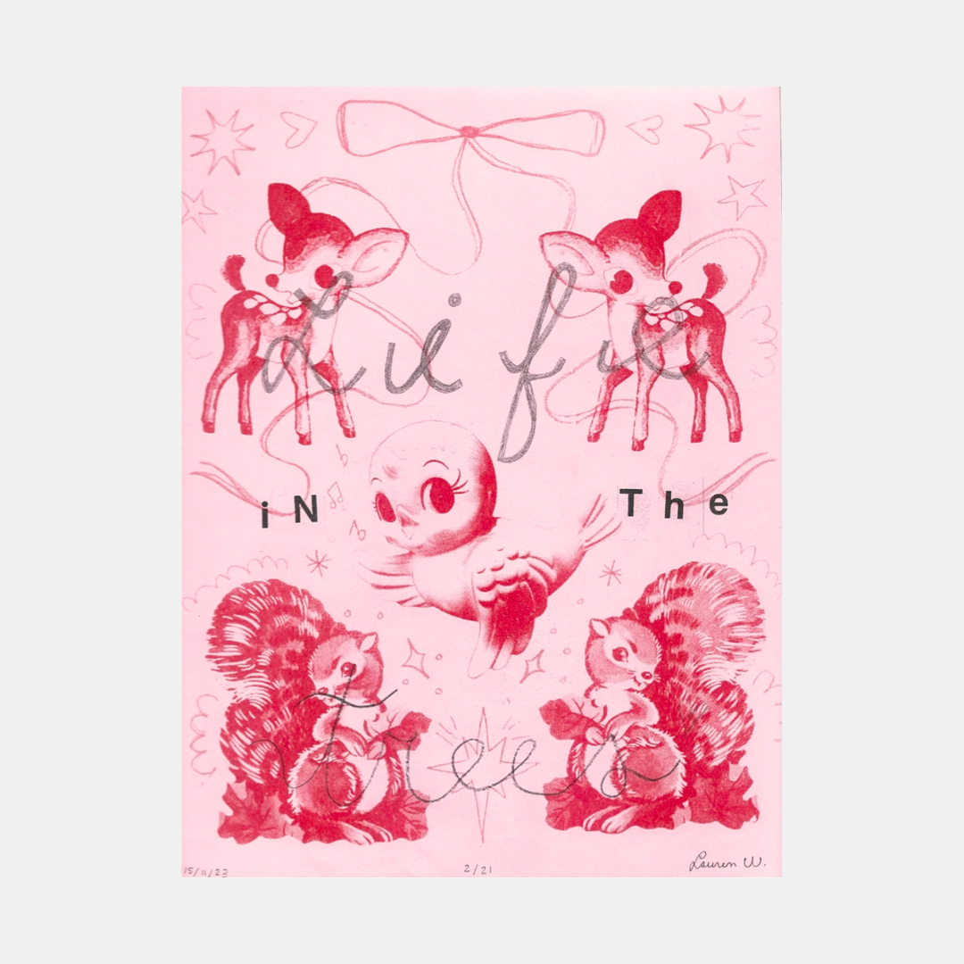 Life In The Trees Print