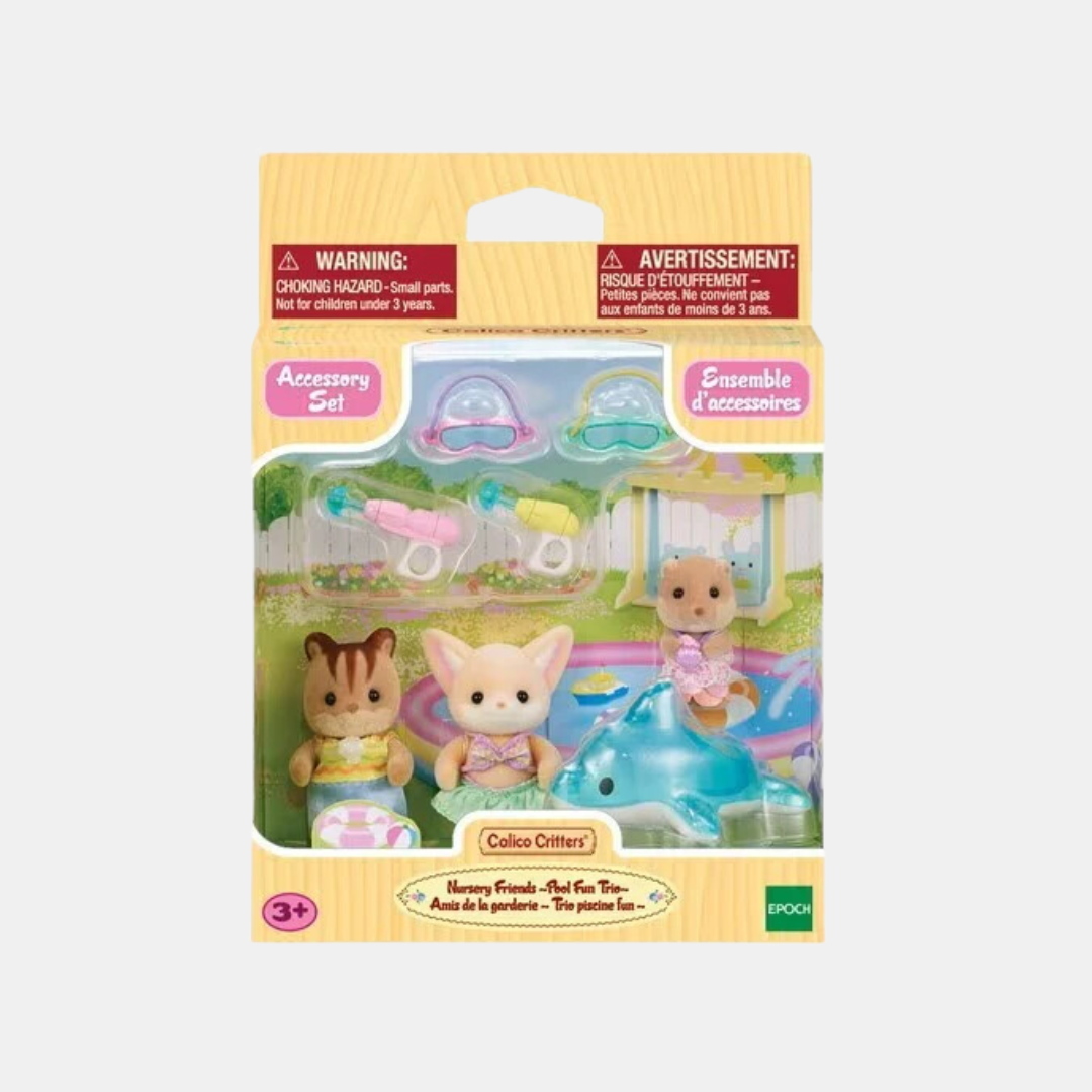 Nursery Friends Pool Fun Trio Calico Critters