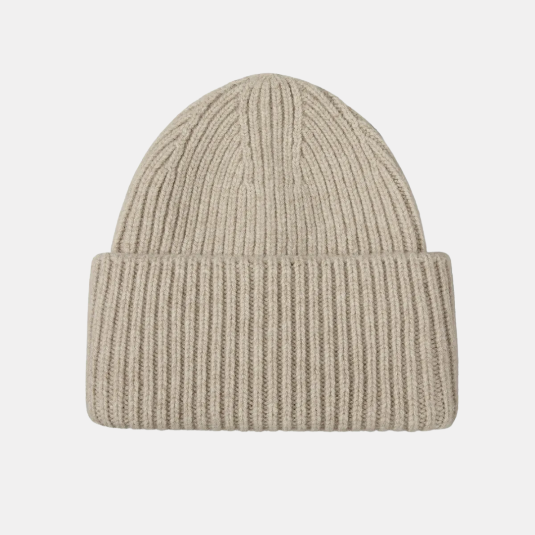 Oatmeal Wool Beanie