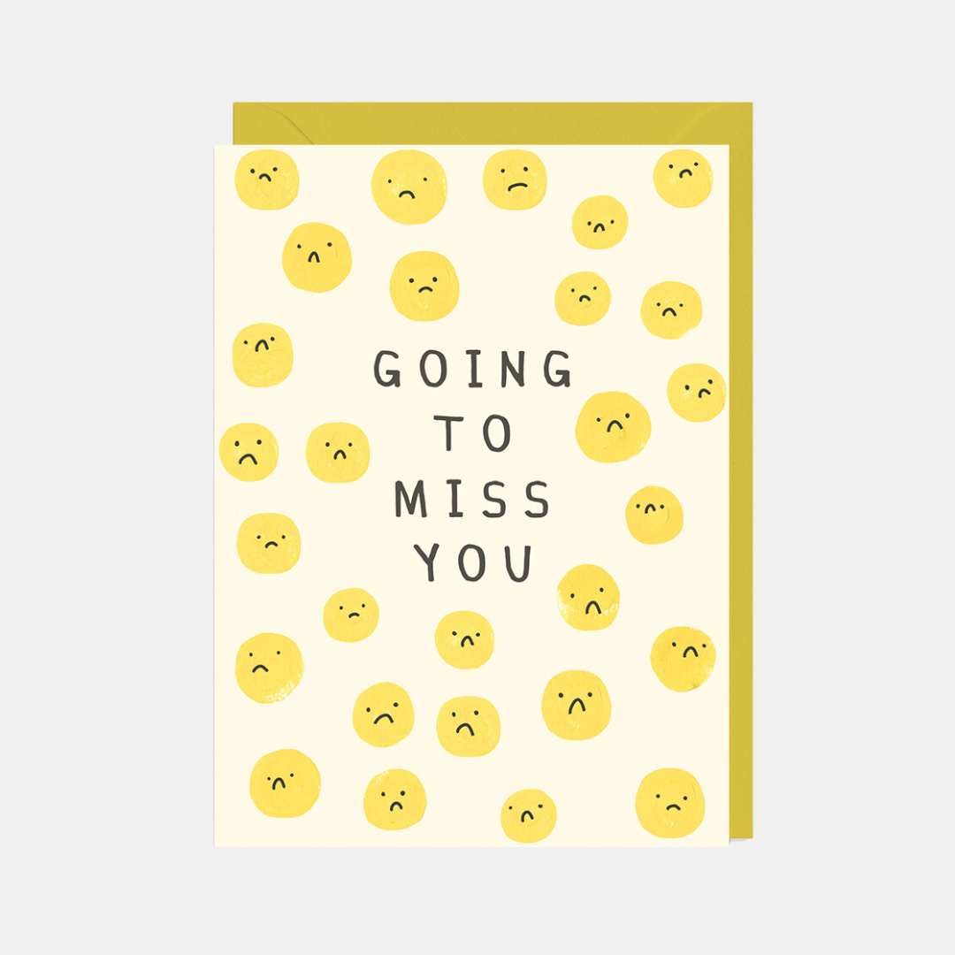 Going To Miss You Card