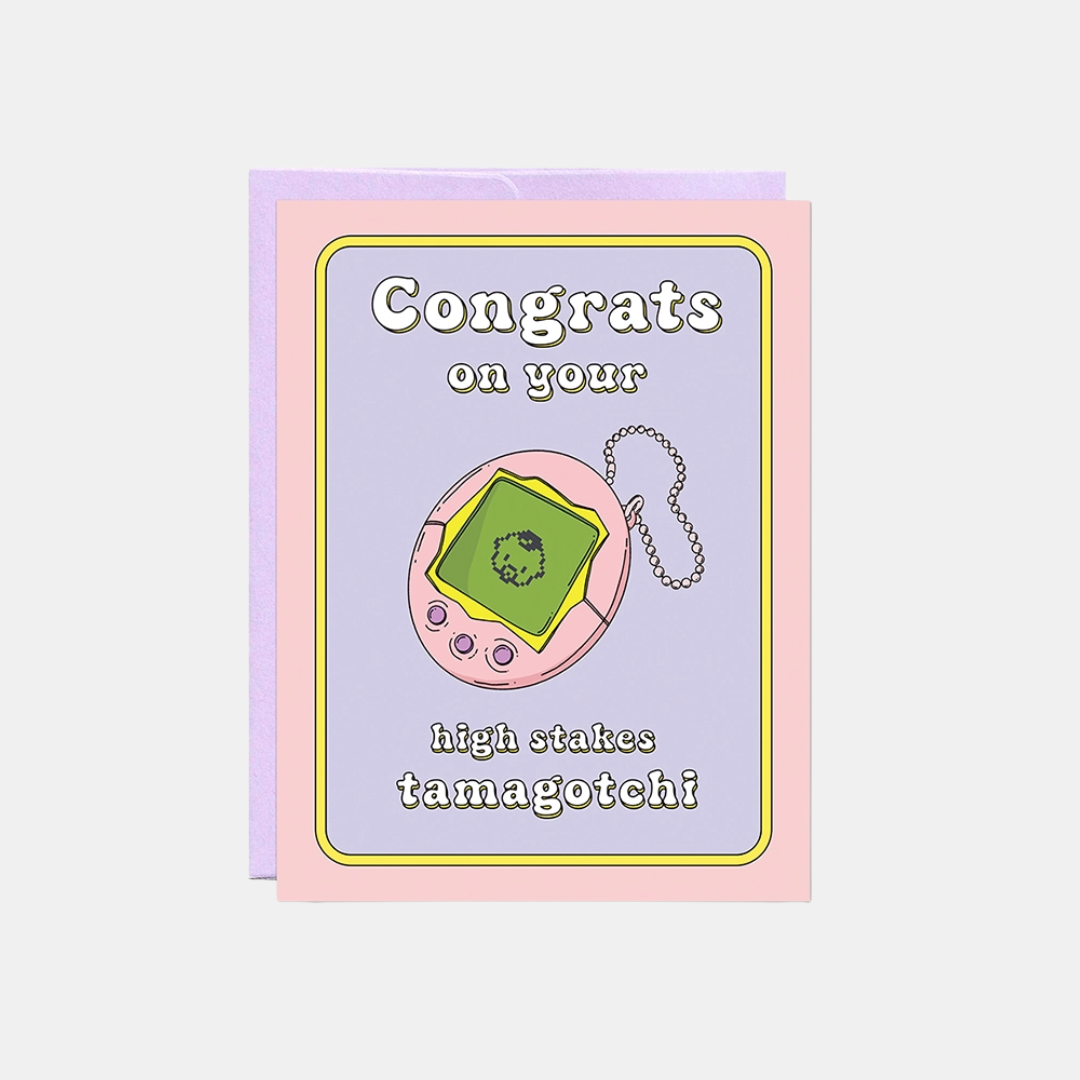 High Stakes Tamagotchi Card