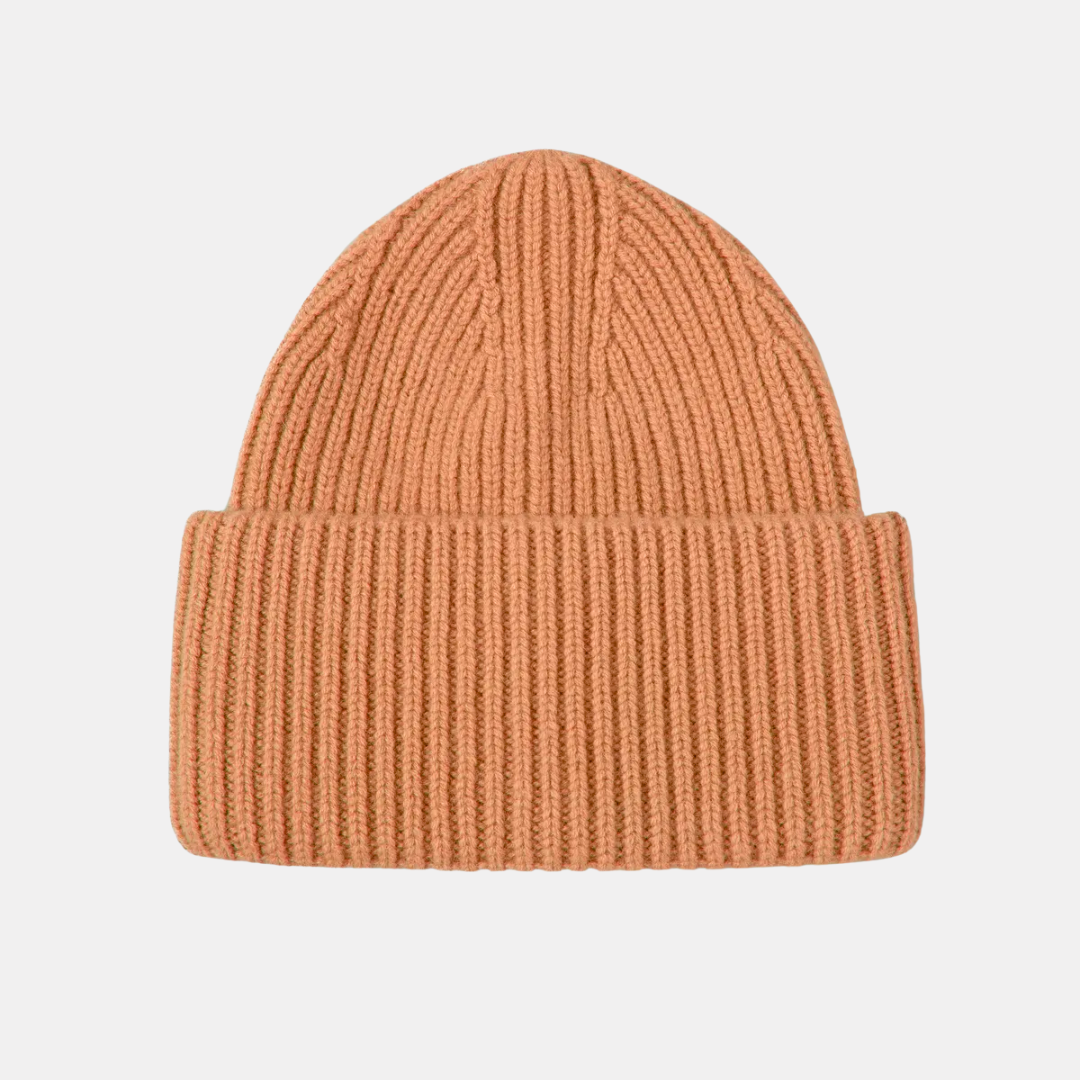 Orange Wool Beanie
