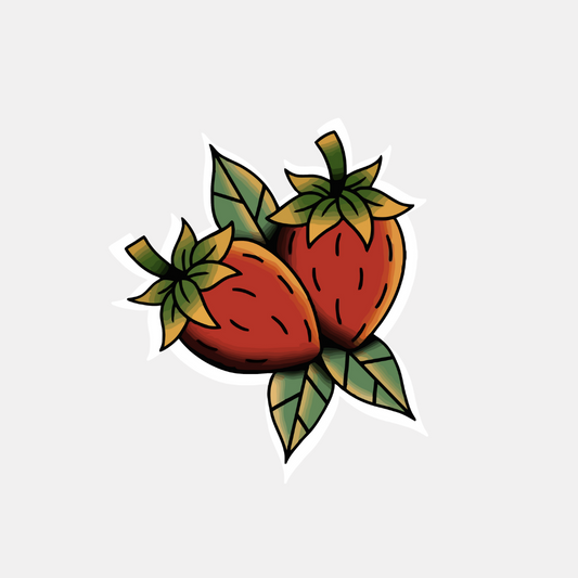 Strawberry Bunch Sticker