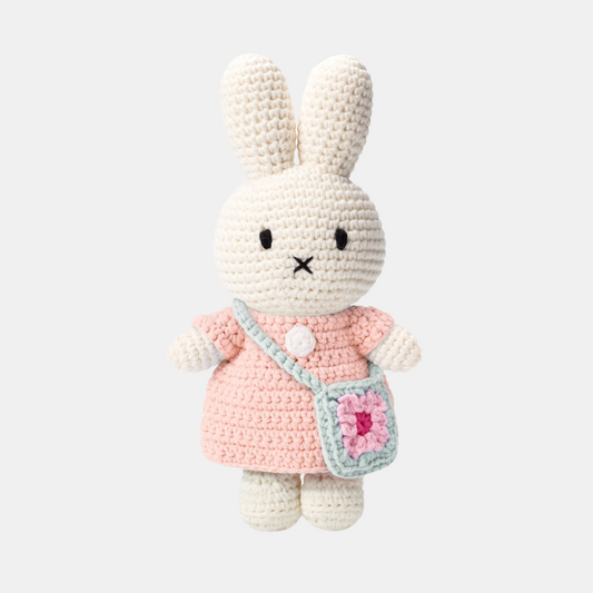 Miffy and Her Flower Bag Crochet Plushie