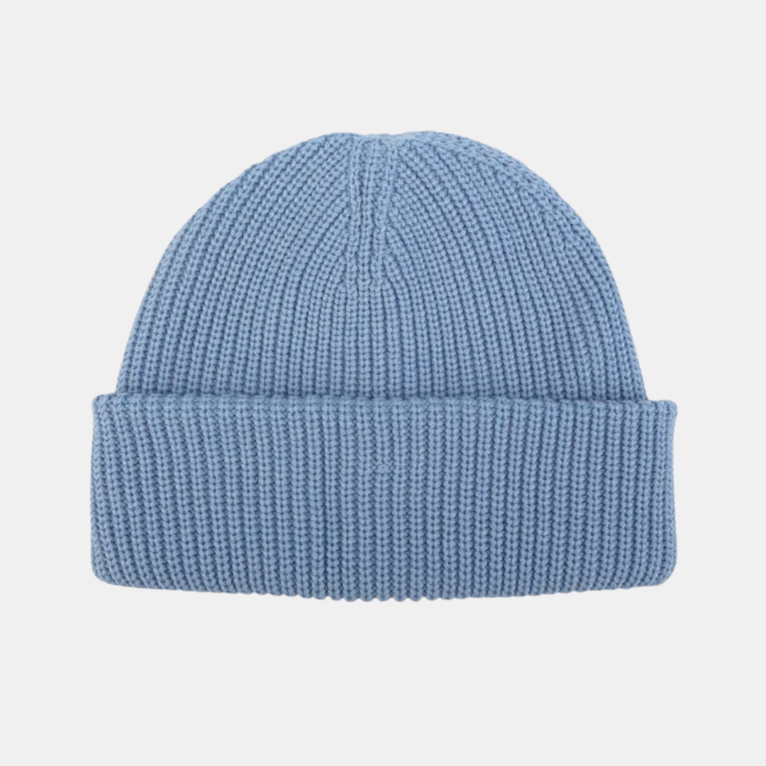 Blue Fisherman Beanie