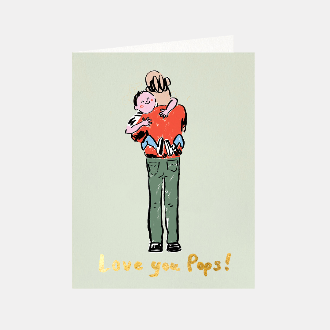 Love You Pops Card