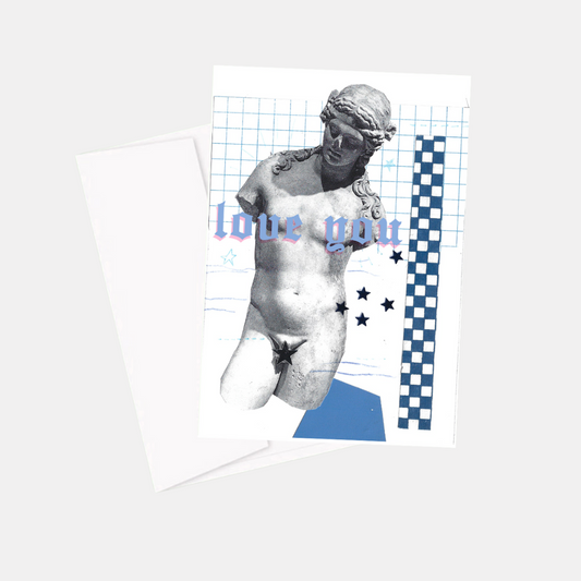 Love You Collage Card